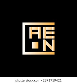 AEN letter logo vector design, AEN simple and modern logo. AEN luxurious alphabet design  