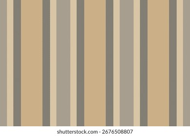 Aensual Vector de líneas sin costuras, textil de rayas de patrón de sofá. Vertical de fondo de textura de tela de individualidad en paleta de colores ámbar y cian.