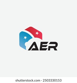 AER letter logo design on white background. Creative  modern AER letter logo design. Vector design.
Letters AER, AER logo  vector template.