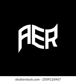 AER design logotipo, AER logotipo simples e moderno. AER design de alfabeto luxuoso  
