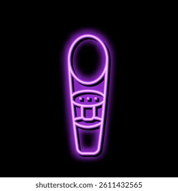 aerator wine neon light sign vector. aerator wine illustration
