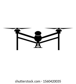 aerial drone air icon vector illustration
