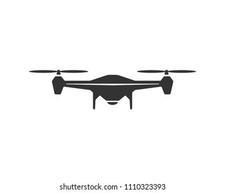 Aerial drone icon vector images