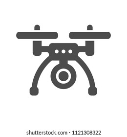 Aerial drone icon vector images