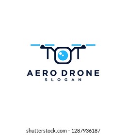 aerial drone logo design