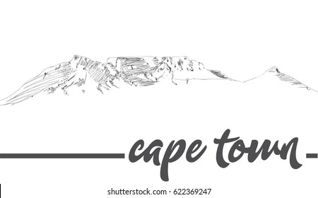 Table Mountain Vector Images Stock Photos Vectors