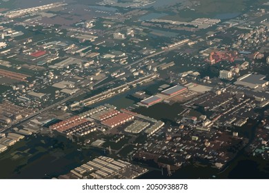 vista aérea de la ciudad