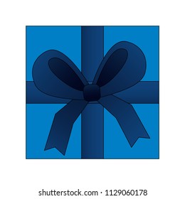 aerial view gift box present icon
