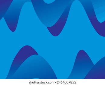 Aerial view of sea waves reaching the coastline. Beach, sand, seashore with blue waves. Top view over the beach. Hand drawn Vector Illustration. summer.