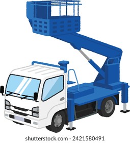 An aerial work vehicle is a special vehicle or construction machine equipped with a mechanism for performing work at height. Sometimes called a lift vehicle.