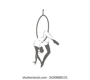 Aerial yoga design images design