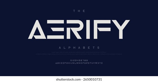 Aerify calligraphy alphabet small lettering a to z font family