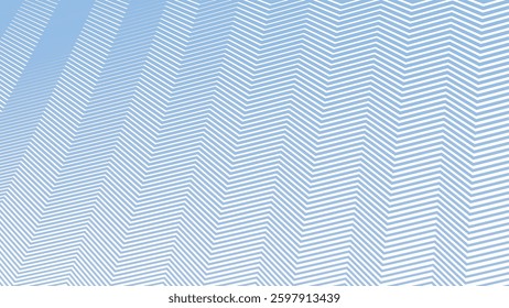 Aero Blue Zig zag line stripes pattern background for fabric style