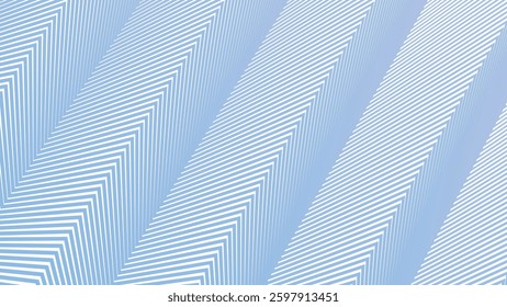 Aero Blue Zig zag line stripes pattern background for fabric style