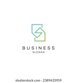 Aero up and down financial logo design vector editable brand identity image