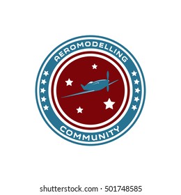 Aero logo, aero-modeling logo