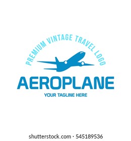 Aero Plane Logo Stock Vector (Royalty Free) 545189536 | Shutterstock