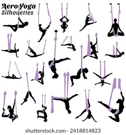 Aero yoga sports silhouette collection