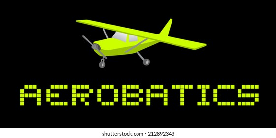 Aerobatics card