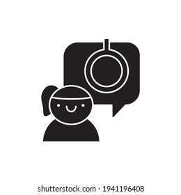 Aerobics studio black glyph line icon. Pictogram for web page, mobile app, promo. UIUXGUI design element. Editable stroke.