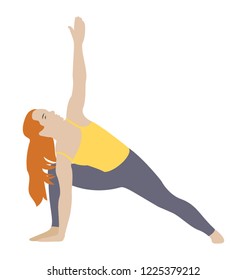 
Aerobics workout flat icon design 
