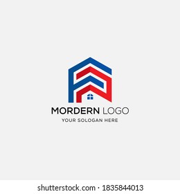 Aerodynamische Initialen Buchstaben FP Logo. Vektorgrafik-Design-Template-Elemente für Ihr Unternehmen.