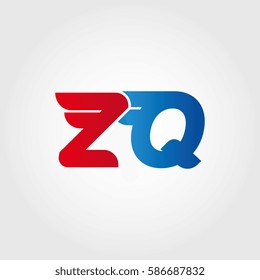 Aerodynamic initials letter Z combination logo