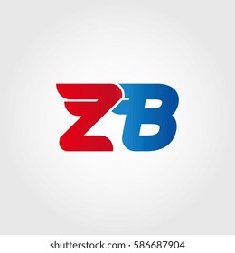 Aerodynamic initials letter Z combination logo