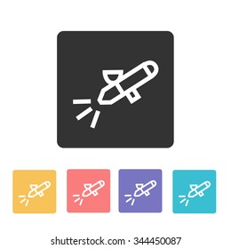 aerograph icon. vector illustration