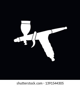 aerograph vector icon, vector illustration