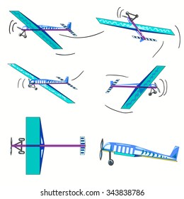 Aeromodelling, flying model the plane. 