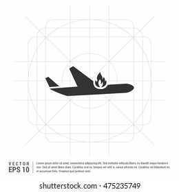 aeroplane accident insurance Icon