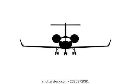 Aeroplane, Airplane, plane logo, icon, Background vector.