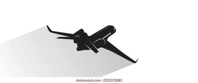 Aeroplane, Airplane, plane logo, icon, Background vector.