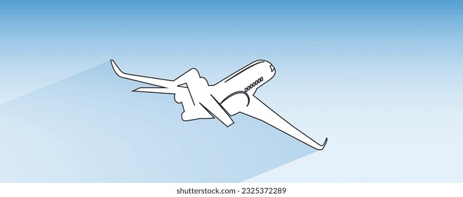 Aeroplane, Airplane, plane logo, icon, Background vector.