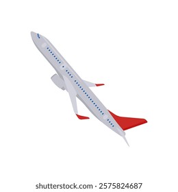 Aeroplane, Delivery Service Vector illustration