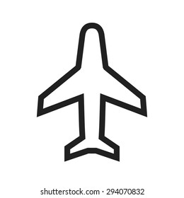 Aeroplane, flight boarding icon vectgor image. Can also be used for transport, transportation and travel. Suitable for mobile apps, web apps and print media. 