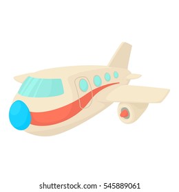 Aeroplane icon. Cartoon illustration of aeroplane vector icon for web