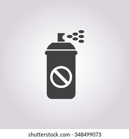 Aerosol icon. 