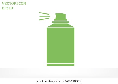 Aerosol icon vector illustration.