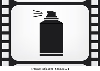 Aerosol icon vector illustration EPS 10