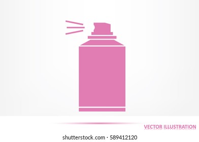 Aerosol icon vector illustration EPS 10