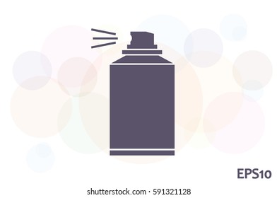 Aerosol icon vector illustration EPS 10