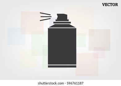 Aerosol icon vector illustration EPS 10