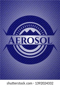 Aerosol jean background. Vector Illustration. Detailed.