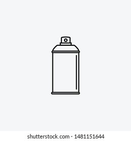 Aerosol Spray Logo Icon Template