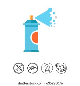 Aerosol Spray Paint Icon