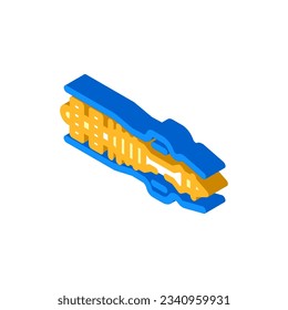 aerospace engineering mechanical engineer isometric icon vector. aerospace engineering mechanical engineer sign. isolated symbol illustration