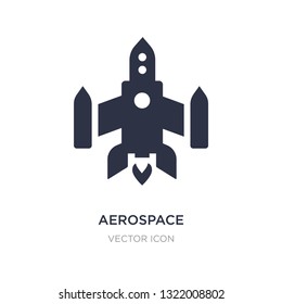 Aerospace Icon On White Background. Simple Element Illustration From Astronomy Concept. Aerospace Sign Icon Symbol Design.