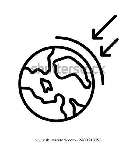 aerosphere icon linear logo mark in black and white